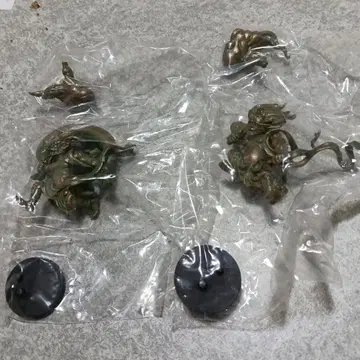 피규어 세트 풍신 뇌신 브론즈풍 캡슐 없음