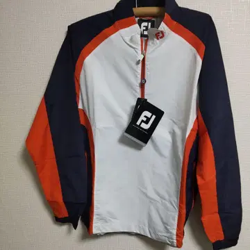 FJ 남성용 자켓 L 사이즈 화이트/오렌지/네이비