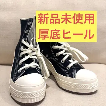 [ 1/3까지 ] Converse 통굽 하이컷 스니커즈 블랙 24