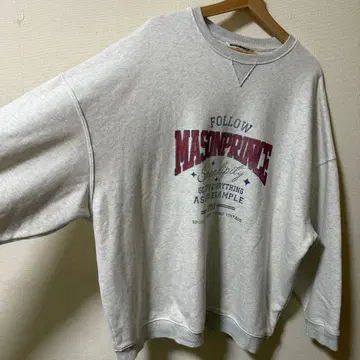 MASONPRINCE 오버 사이즈 맨투맨 그레이