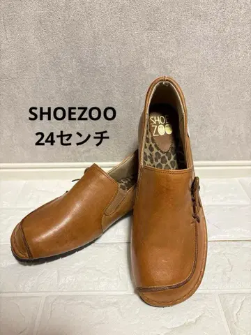 새상품급 SHOE ZOO 컴포트 슈즈 카멜 24cm