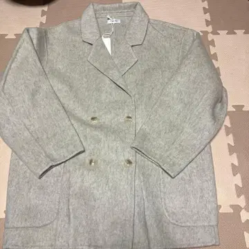 FASHIRU 아이보리 피 코트