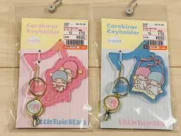 시마무라 키키라라 리틀트윈스타 산리오 카라비너 키링 2개