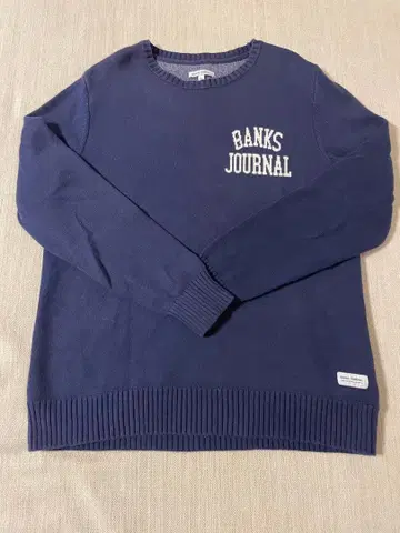 BANKS JOURNAL 뱅크스 저널 스웨터 L
