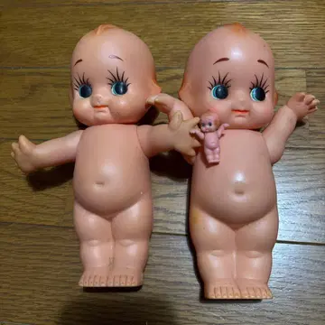 귀여운 인형 세트 (대 소) 큐피 인형 3개