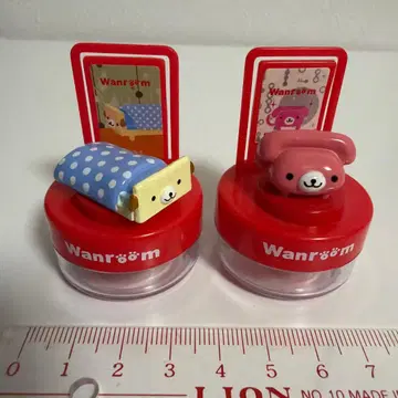 Wanroom 캐릭터 굿즈 2세트 헤이세이 레트로 초레어