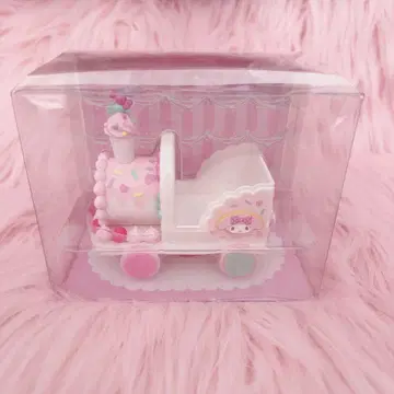 산리오 스위츠 모티브 기차 모양 소품함 마이멜로디