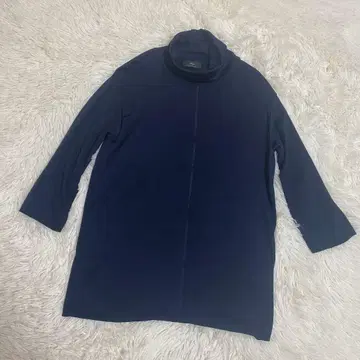 쉽스 프라이머리 네이비 라벨 니트 스웨터 7부 소매 F 여성용