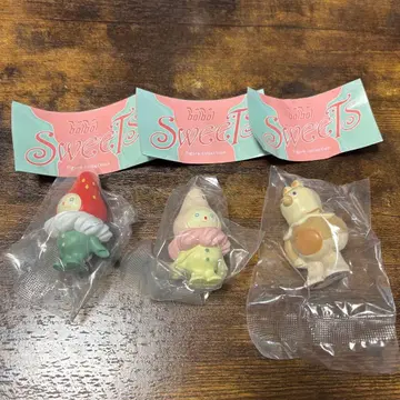 boiboi 스위트 피규어 컬렉션 3개 세트