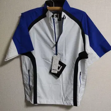 FJ 반팔 자켓 화이트/블루/블랙