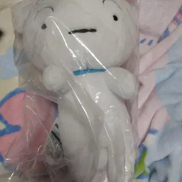 미사용 익명 배송 짱구는 못말려 제일복권 B상 안고 있어 시로 봉제 인형