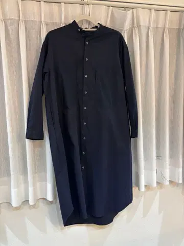 헬리 한센 네이비 셔츠 원피스