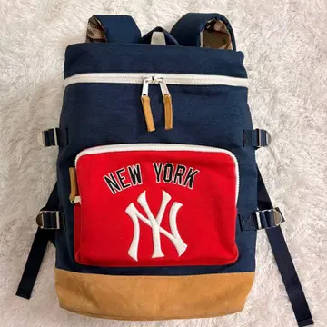MLB 뉴욕 양키스 백팩 네이비 로고 자수