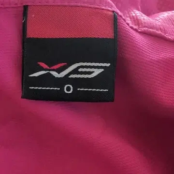 나일론 자켓 점퍼 LL 핑크 후드 부착