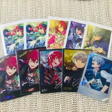 앙스타 카드 파샤츠 폴라로이드 서곡 별 환 레오 츠카사 이즈미 리츠