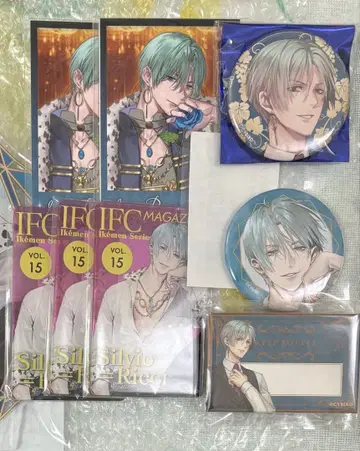 잘생긴 왕자 실비오 복권 캔뱃지 아크릴 카드 세트