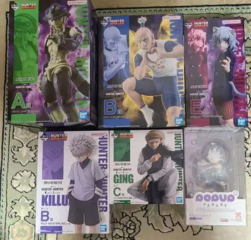 제일복권 헌터헌터 A상, B상, C상, E상, POP UP PARADE