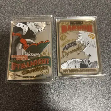 히로아카 원화전 파브 거울풍 아크릴 스티커 바쿠고