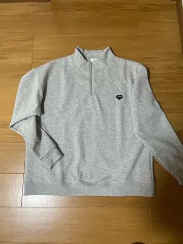 남성용 Harvest Boom 하프 지퍼 맨투맨 그레이