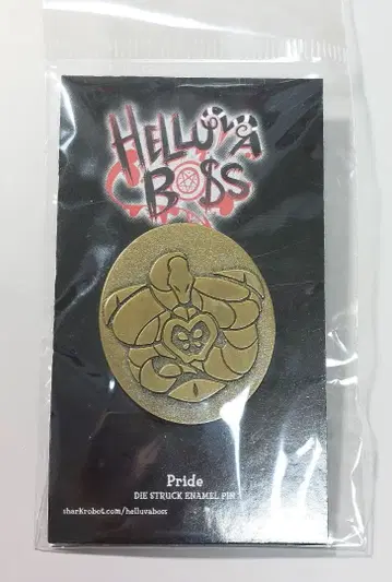 헬바보스 해즈빈 호텔 핀 배지 루시퍼