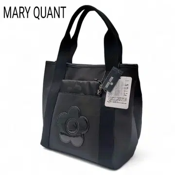 마리콴트 나일론 토트백 블랙 파우치 포함