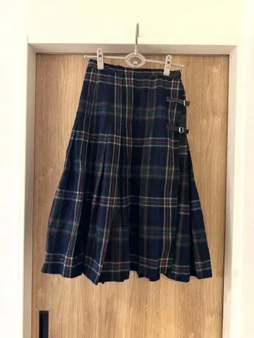 betty barclay 체크 스커트