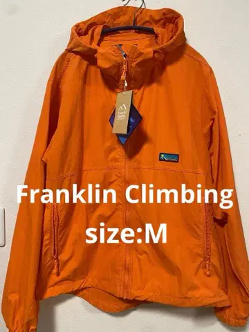 FranklinClimbing 마운틴 파카 자켓 M 오렌지