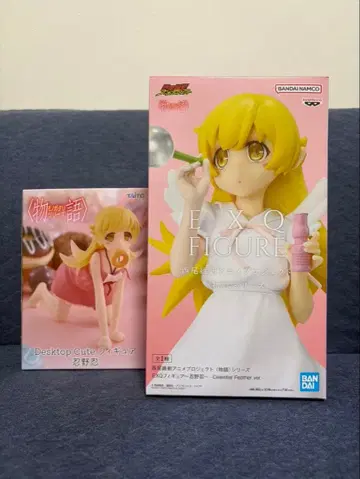 EXQ FIGURE & Desktop Cute 오시노 시노부 세트
