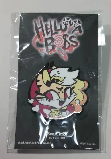 Helluva Boss 헬루바 보스 벨제바브 퀸 비 핀 배지