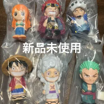 원피스 소프트 비닐 피규어 니카 루피 조로 나미 키드 로 6종 세트
