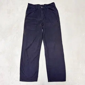 45rpm 워크 팬츠 와이드 팬츠 로고 자수 30