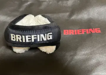 BRIEFING 브리핑 플리스 귀도리 블랙