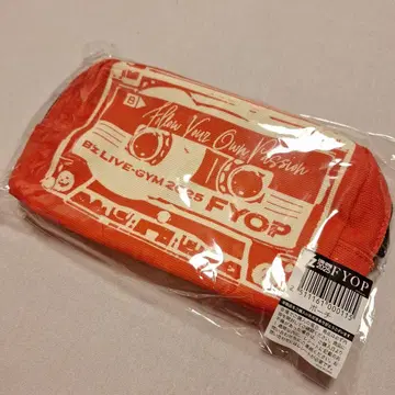 [ 새상품 ] B'z LIVE-GYM 2025 FYOP 파우치 오렌지