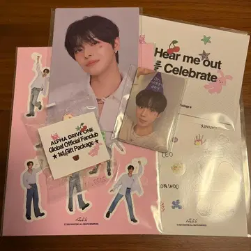 ALPHA DRIVE ONE FC 혜택 기프트 패키지 풀세트