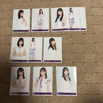 노기자카46 봉입 브로마이드 Time flies 묶음 판매 11장