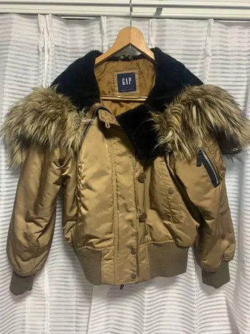 GAP 베이지 다운 자켓 S