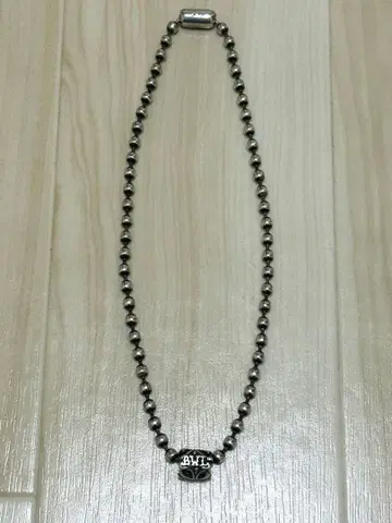 BWL 빌월가죽 볼체인 목걸이 19인치 48cm