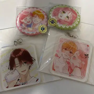 두 사람이 사랑하는 이유 복권 메이트 캔뱃지, 아크릴 참