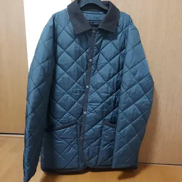 NEWYORKER 다크 그린 퀼팅 자켓 L