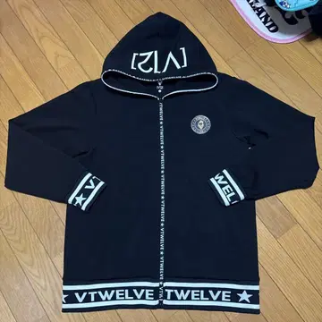 V12 골프 집업 후드티