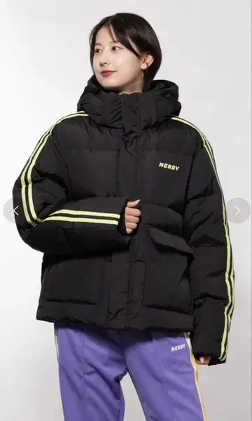 nerdy 다운 코트