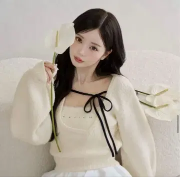 다리치 아지메 레이어드 니트탑