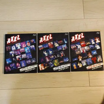 애니서머 2023 AXEL 엑셀 3개 세트 Blu-ray