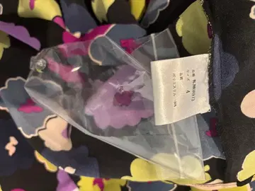 플라워 프린트 M 사이즈 원피스