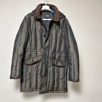 POLO 다크 그레이 다운 코트 L 사이즈