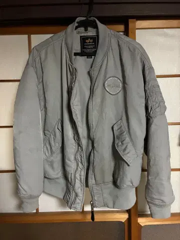 그레이 MA-1 플라이트 자켓 alphaindustries