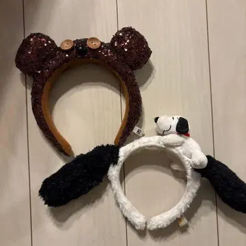 USJ 머리띠 2개 세트