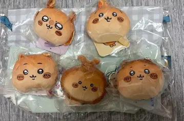 치이카와 베이커리 빵 같은 쫀득쫀득 마스코트 5종