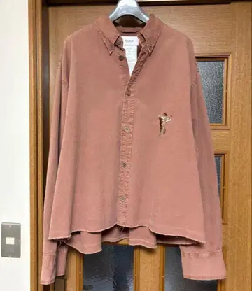 (발송 1월 2일)doublet 오버사이즈 컷오프 셔츠