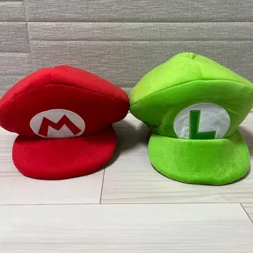 USJ 공식 마리오&루이지 모자 세트